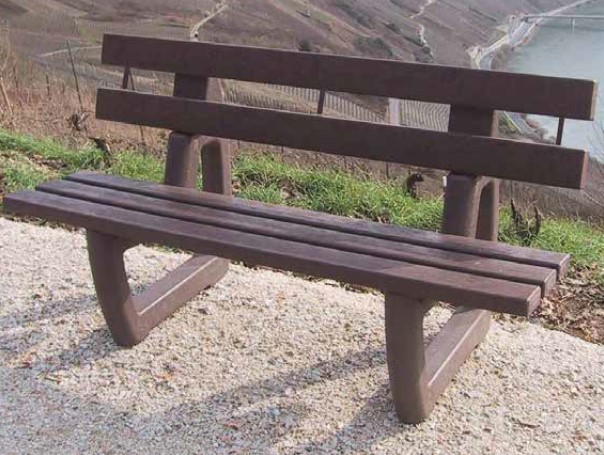 Banc seul Valériane sur site Coloris Marron